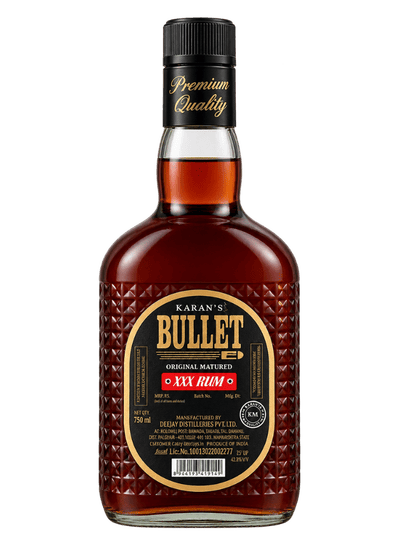 Karan's Bullet Original XXX Rum 750 ml
