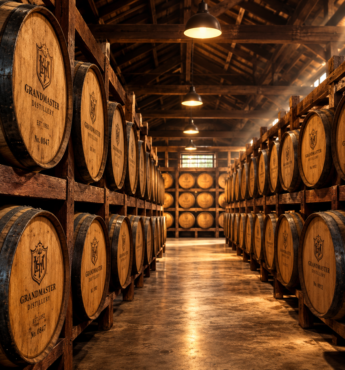 Charred Oak Aging Cellars